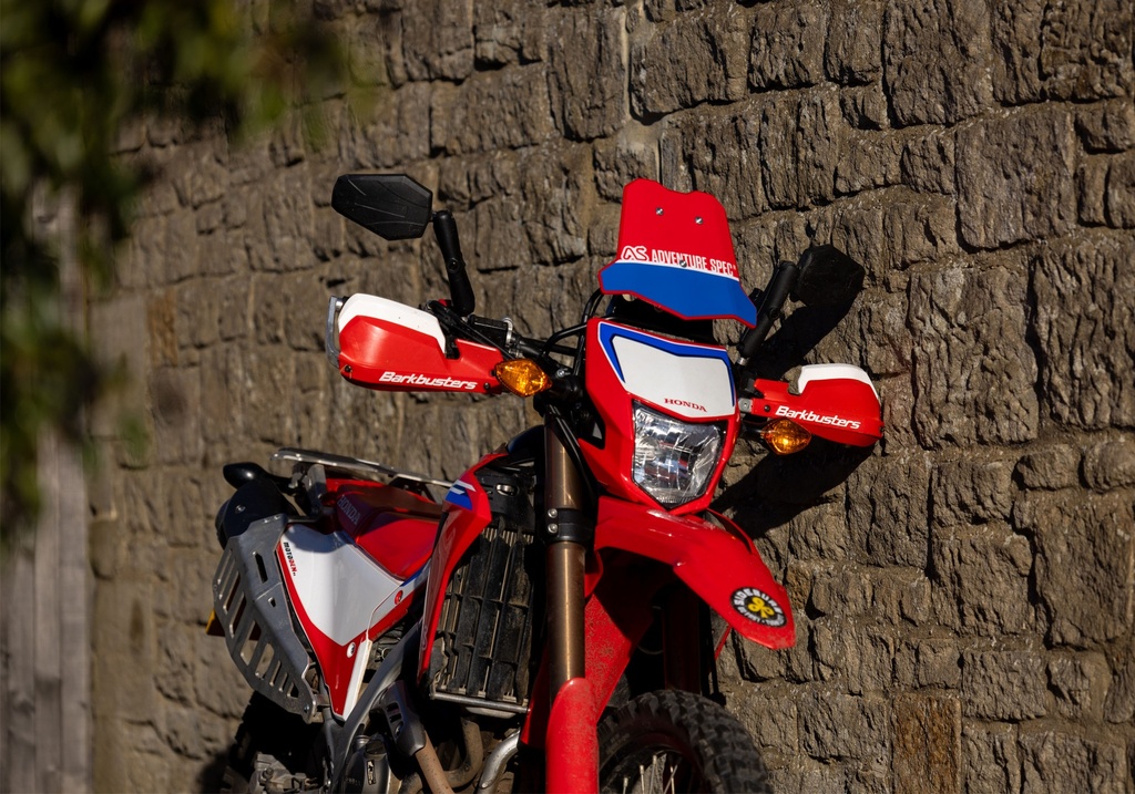 Adventure Spec | Mini Fairing Decal Sticker Red Horizon