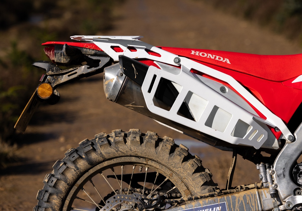 Adventure Spec Honda CRF450L Side Luggage Supports