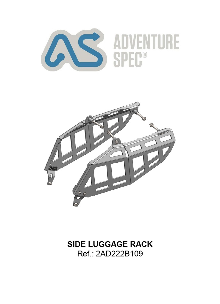 Adventure Spec RE Himalayan 450 Side Luggage Racks