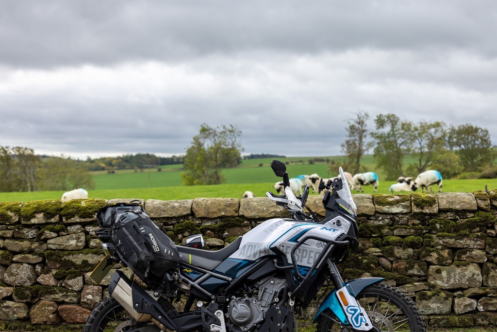 Adventure Spec CF Moto 450MT Side Luggage Racks