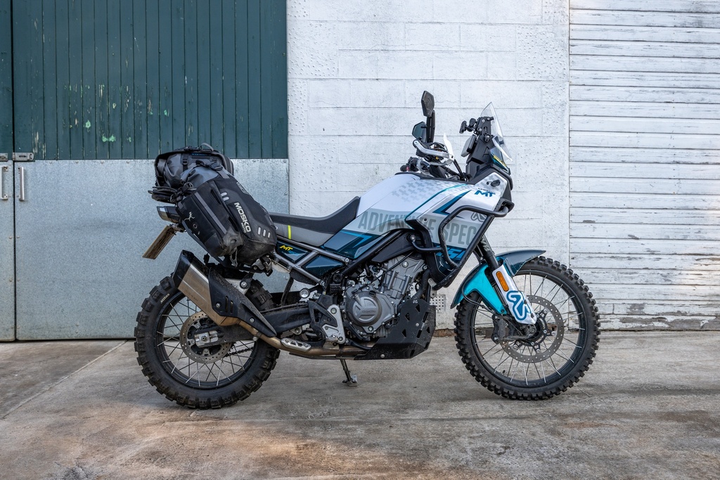 Adventure Spec CF Moto 450MT Side Luggage Racks