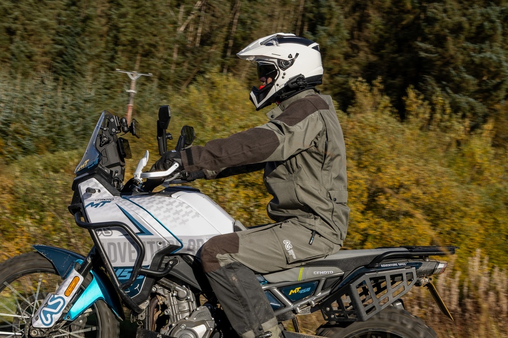 Adventure Spec CF Moto 450MT Tail Tidy