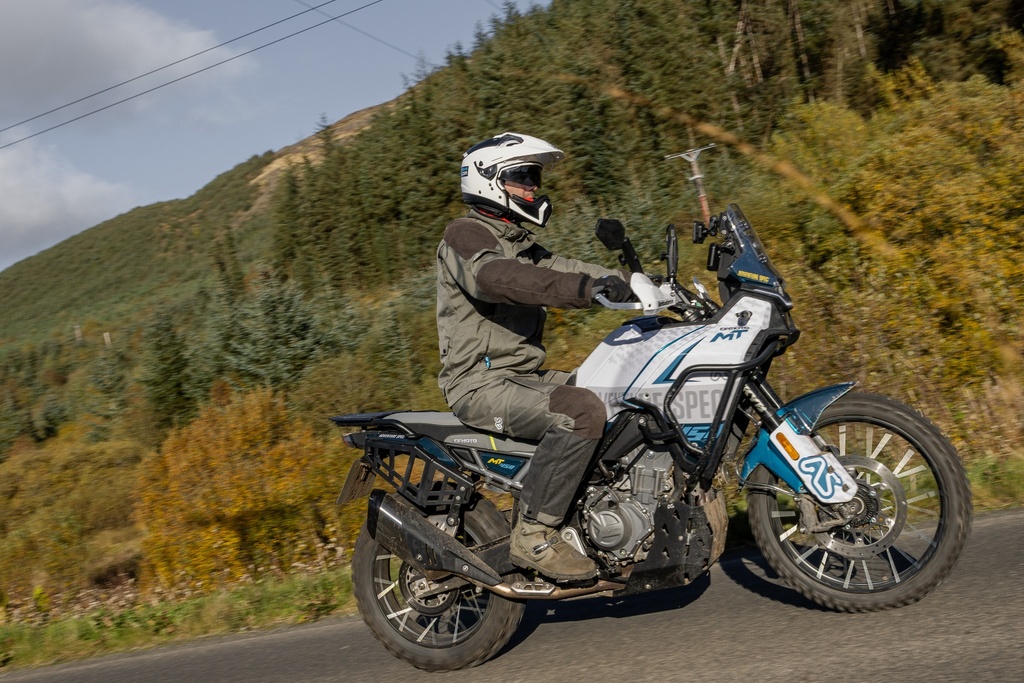 Adventure Spec CF Moto 450MT GPS Support