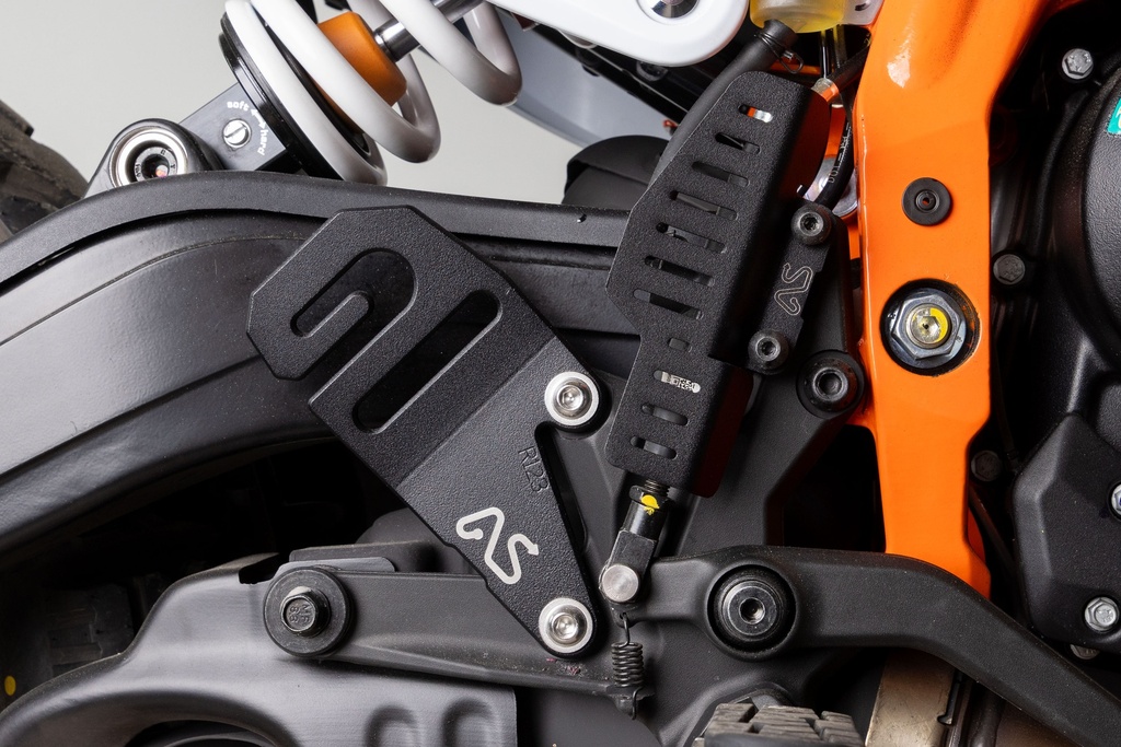 Adventure Spec KTM 390 Adventure / Enduro Heel Guard Strap Hooks